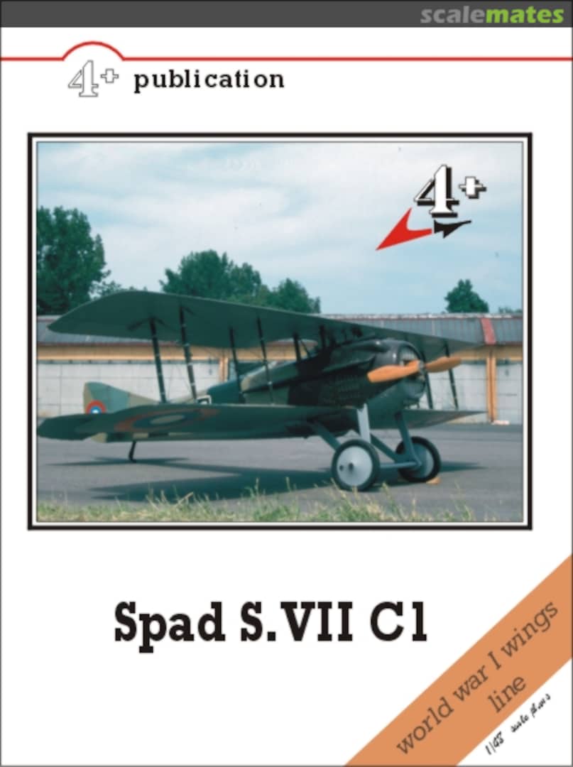 Cover Spad S.VII C1 4+019 4+ Publications Cover Spad S.VII C1 4+019 4+ Publications