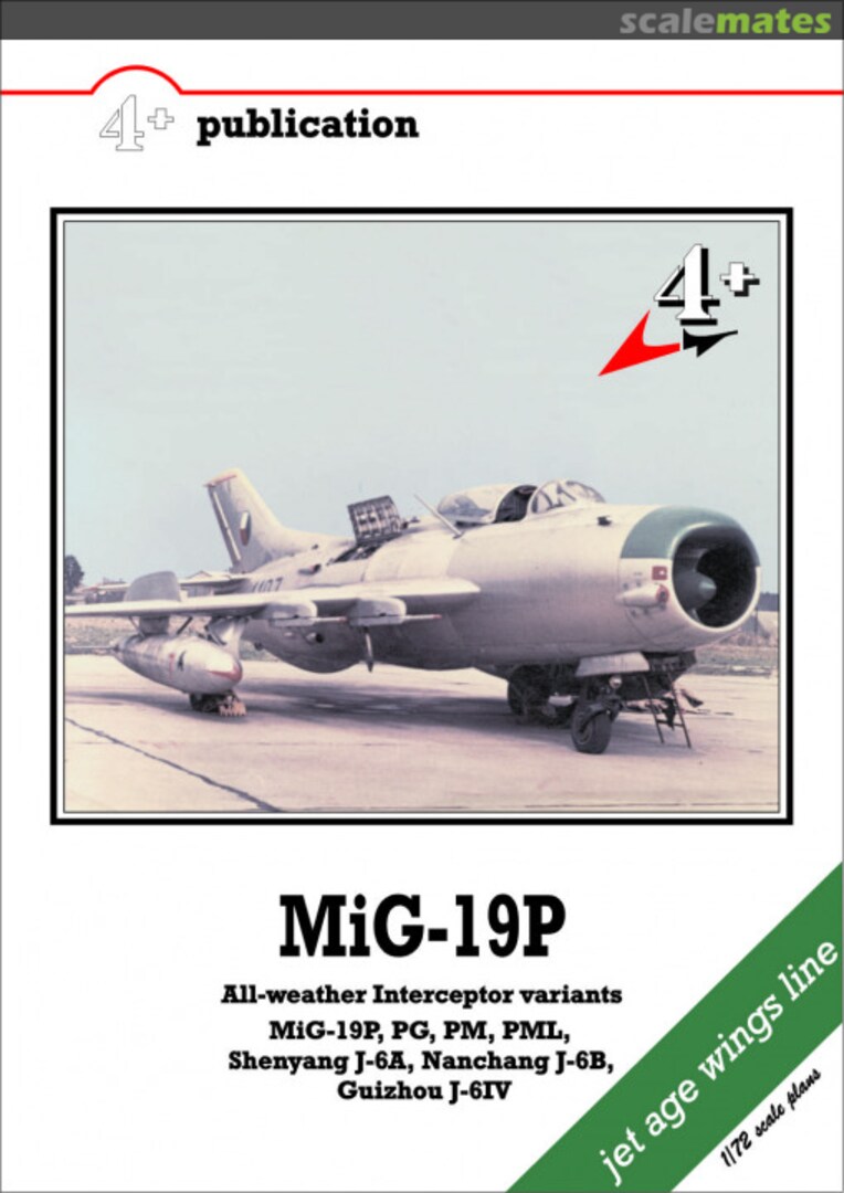 Cover MiG-19P all weather interceptor variants 4+021 4+ Publications