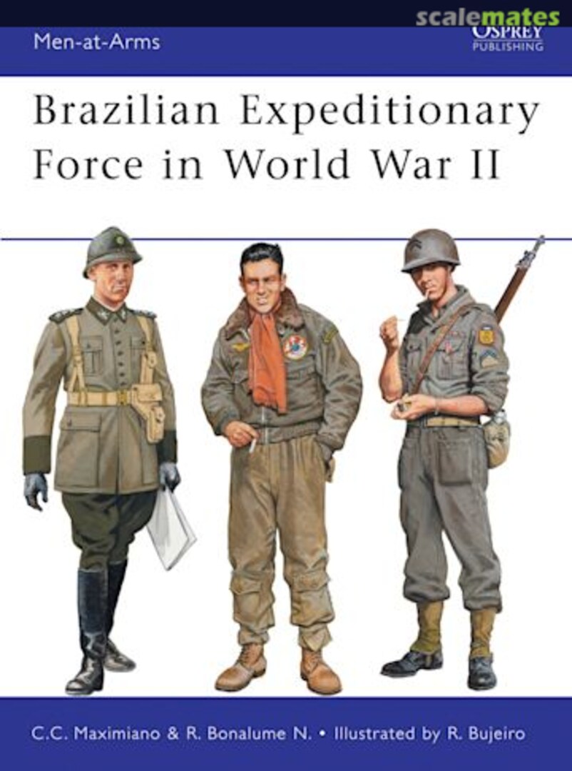 Cover Brazilian Expeditionary Force in World War II 465 Osprey Military