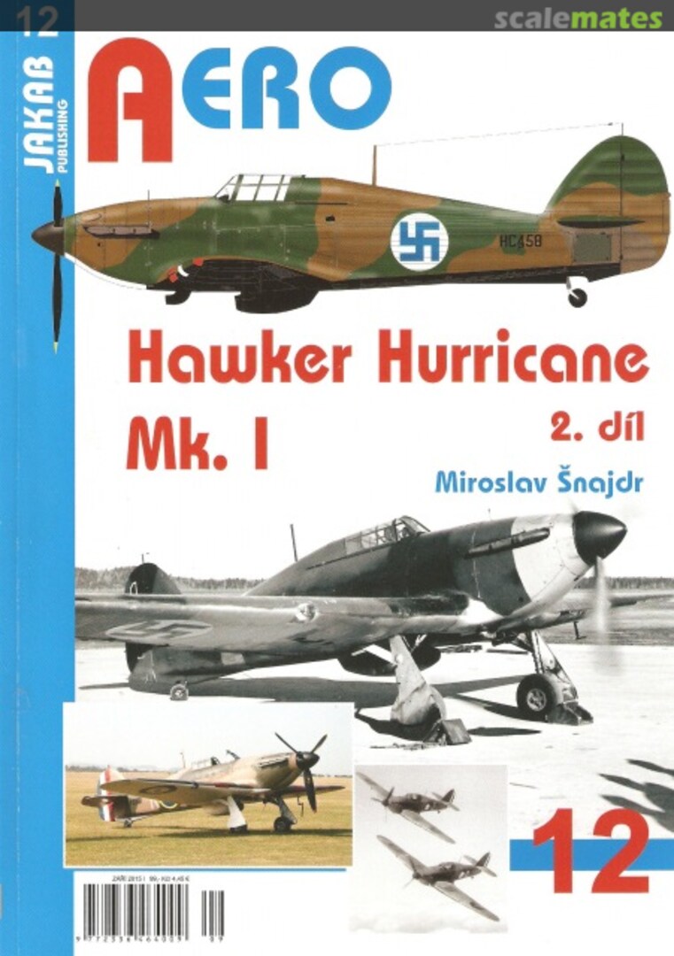 Cover Hawker Hurricane Mk.I 2.díl 12 Jakab Publishing Cover Hawker Hurricane Mk.I 2.díl 12 Jakab Publishing