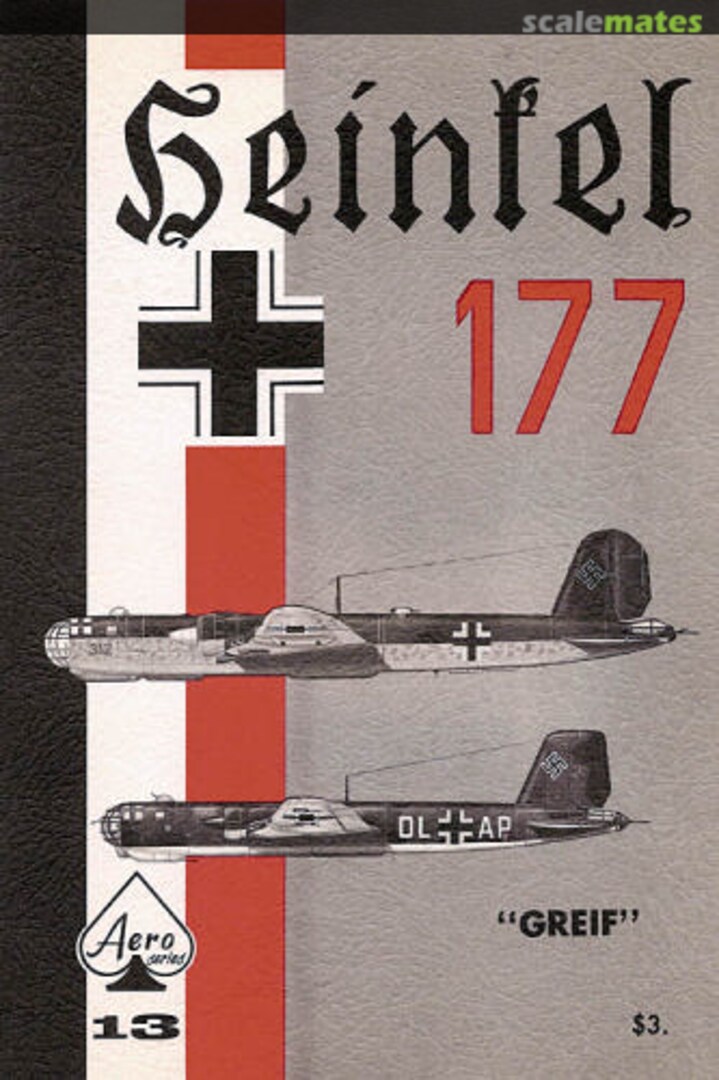 Cover Heinkel 177 13 Aero Publishers Cover Heinkel 177 13 Aero Publishers