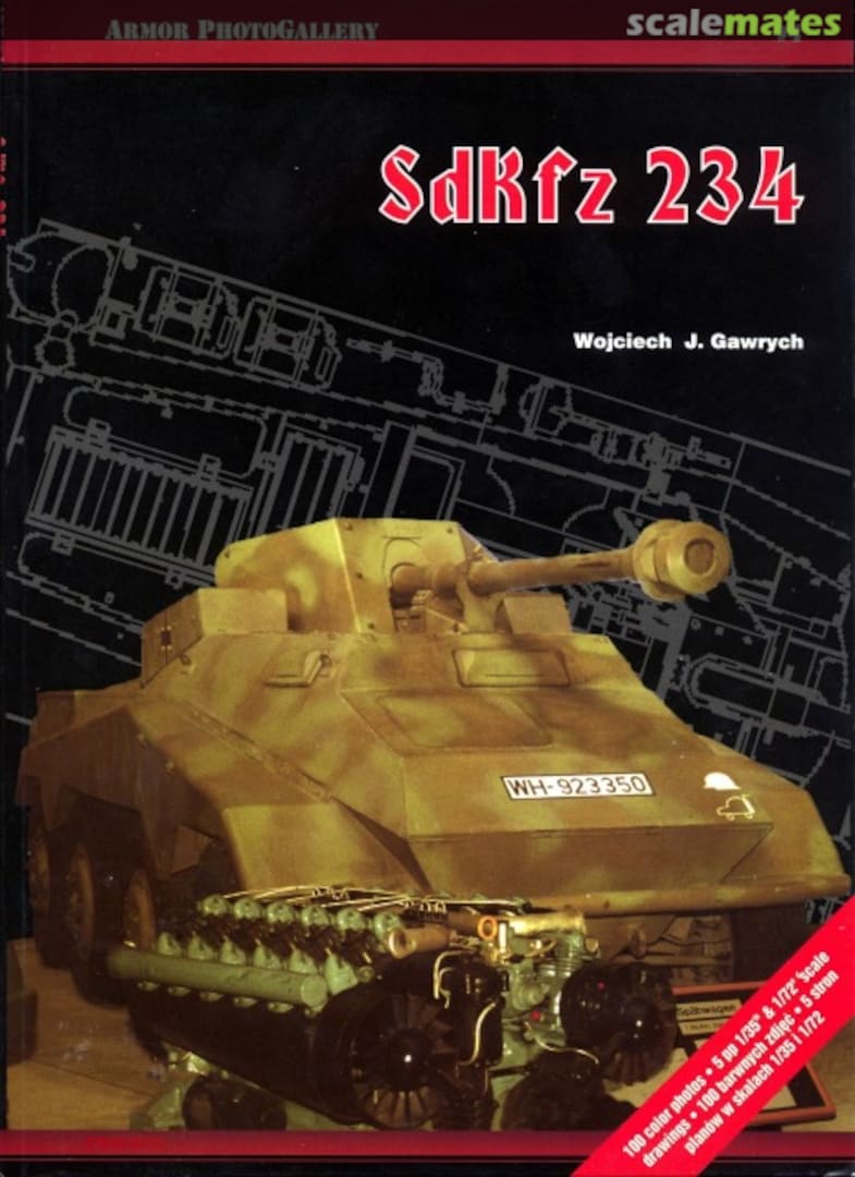 Cover SdKfz 234 4 Model Centrum Progres Cover SdKfz 234 4 Model Centrum Progres