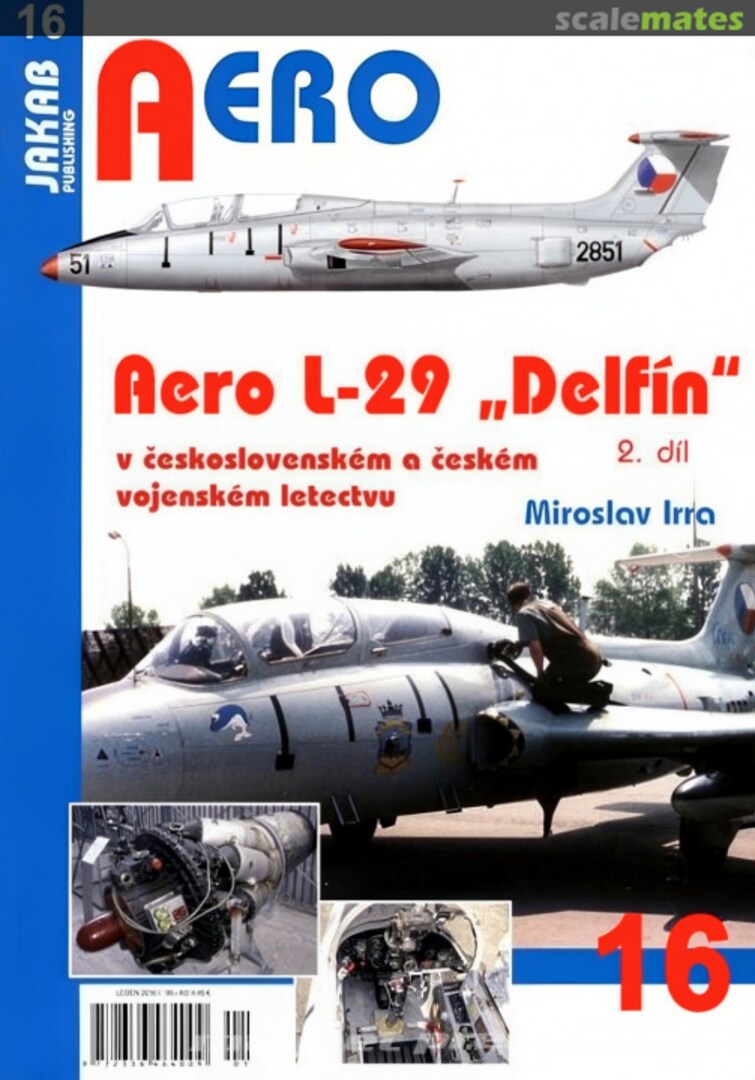 Cover Aero L-29 "Delfín" 16 Jakab Publishing Cover Aero L-29 "Delfín" 16 Jakab Publishing