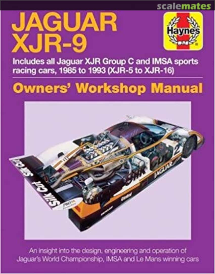 Cover Jaguar XJR-9 Haynes Cover Jaguar XJR-9 Haynes