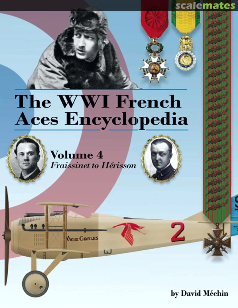 Cover The WWI French Aces Encyclopedia 4 Aeronaut Books
