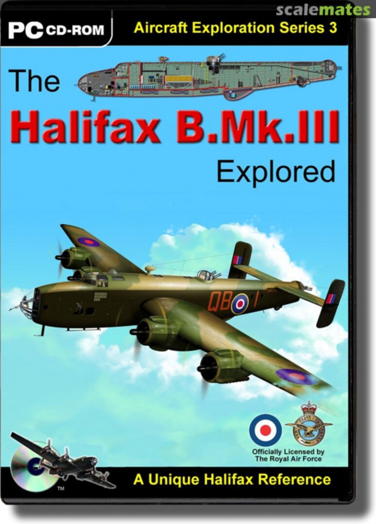 Cover The Halifax Explored (CD-ROM) 3 Flyingzone Publications Cover The Halifax Explored (CD-ROM) 3 Flyingzone Publications