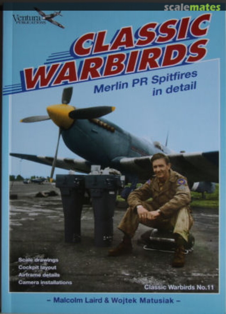 Cover Merlin PR Spitfires in detail 11 Ventura Publications Cover Merlin PR Spitfires in detail 11 Ventura Publications