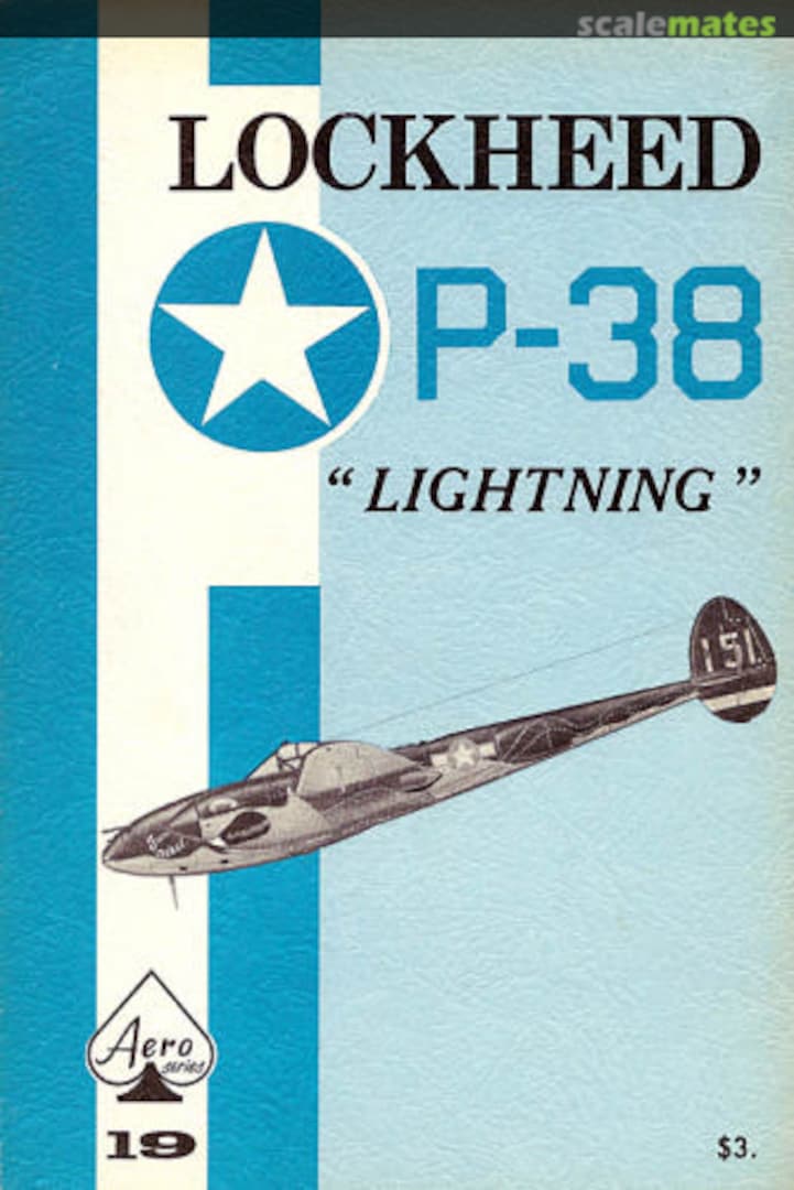 Cover Lockheed P-38 19 Aero Publishers