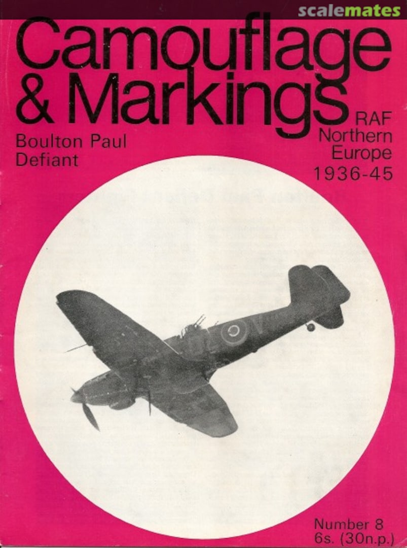 Cover Boulton Paul Defiant 8 Ducimus Books Limited Cover Boulton Paul Defiant 8 Ducimus Books Limited