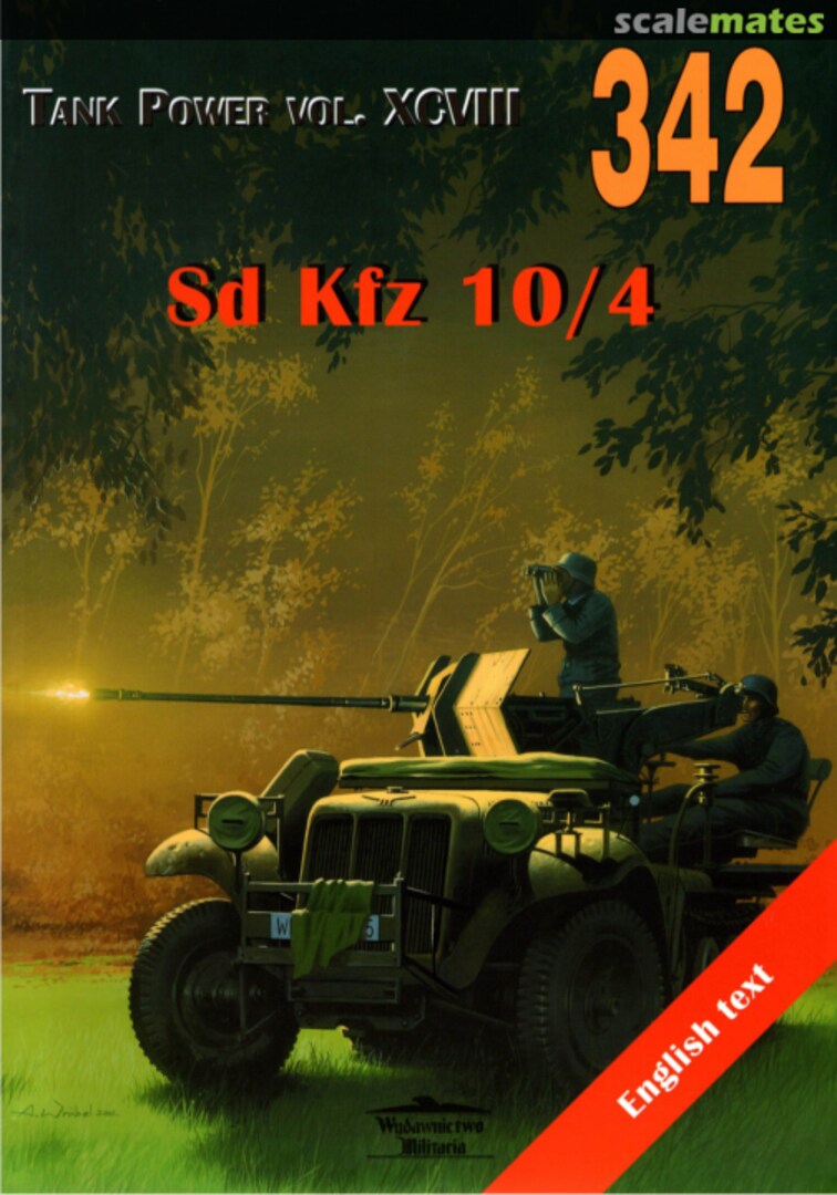 Cover Sd.Kfz.10/4 342 Wydawnictwo Militaria Cover Sd.Kfz.10/4 342 Wydawnictwo Militaria