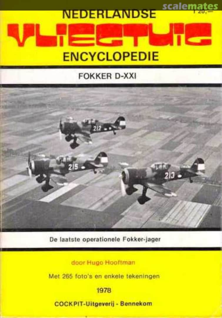 Cover Fokker D-XXI 5 Cockpit Uitgeverij