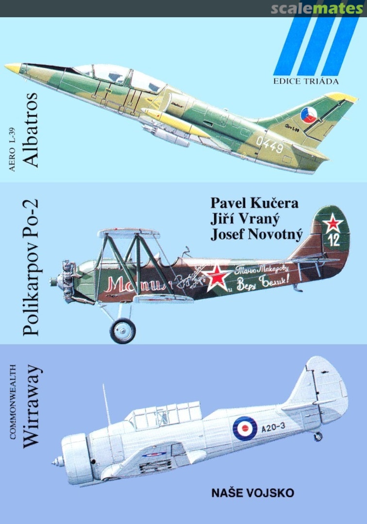 Cover Aero L-39 Albatros; Polikarpov Po-2; Commonwealth Wirraway 4 Nase vojsko Cover Aero L-39 Albatros; Polikarpov Po-2; Commonwealth Wirraway 4 Nase vojsko