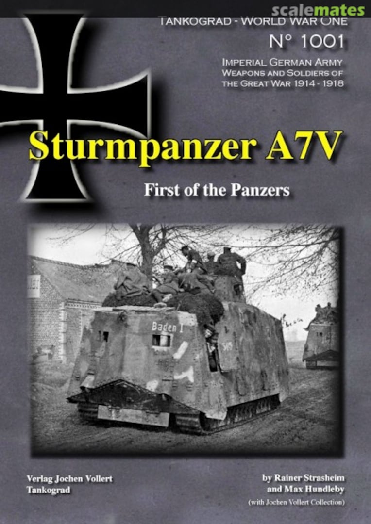 Cover Sturmpanzer A7V 1001 Tankograd Publishing Cover Sturmpanzer A7V 1001 Tankograd Publishing