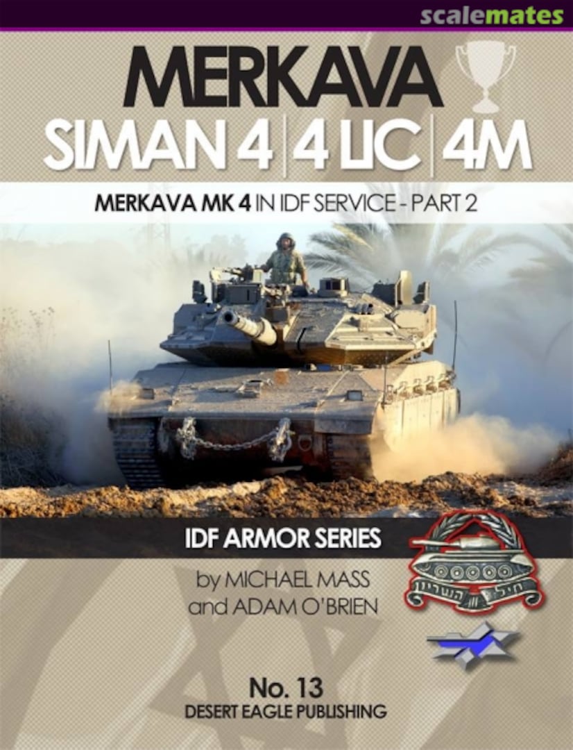 Cover Merkava Siman 4, 4 LIC, 4M 13 Desert Eagle Publishing Cover Merkava Siman 4, 4 LIC, 4M 13 Desert Eagle Publishing