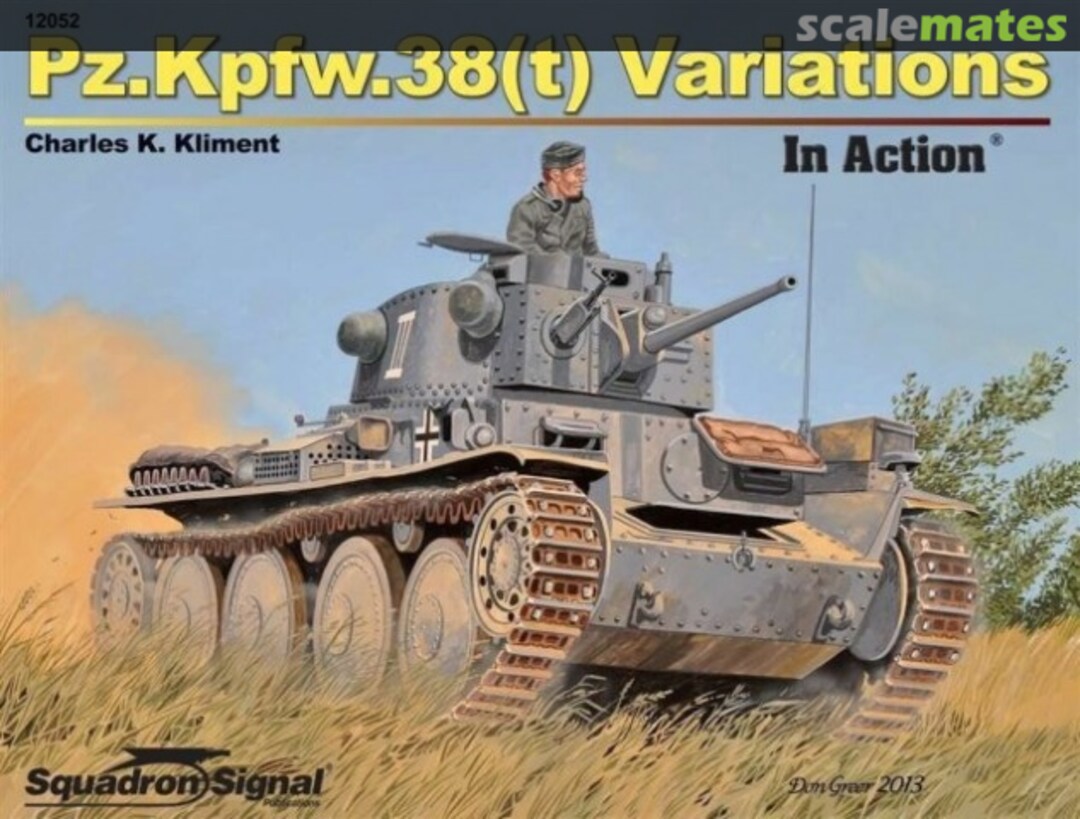 Cover Pz.Kpfw.38(t) Variations 52052 Squadron/Signal Publications Cover Pz.Kpfw.38(t) Variations 52052 Squadron/Signal Publications
