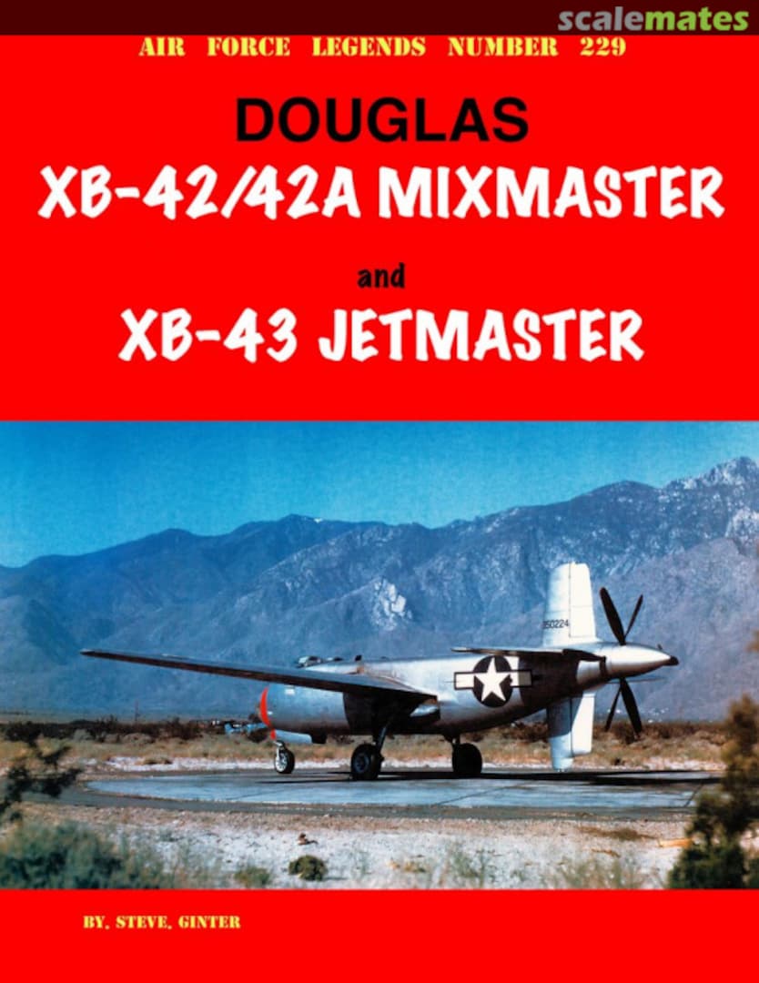 Cover XB-42/42A Mixmaster and XB-43 Jetmaster 229 Ginter Books Cover XB-42/42A Mixmaster and XB-43 Jetmaster 229 Ginter Books