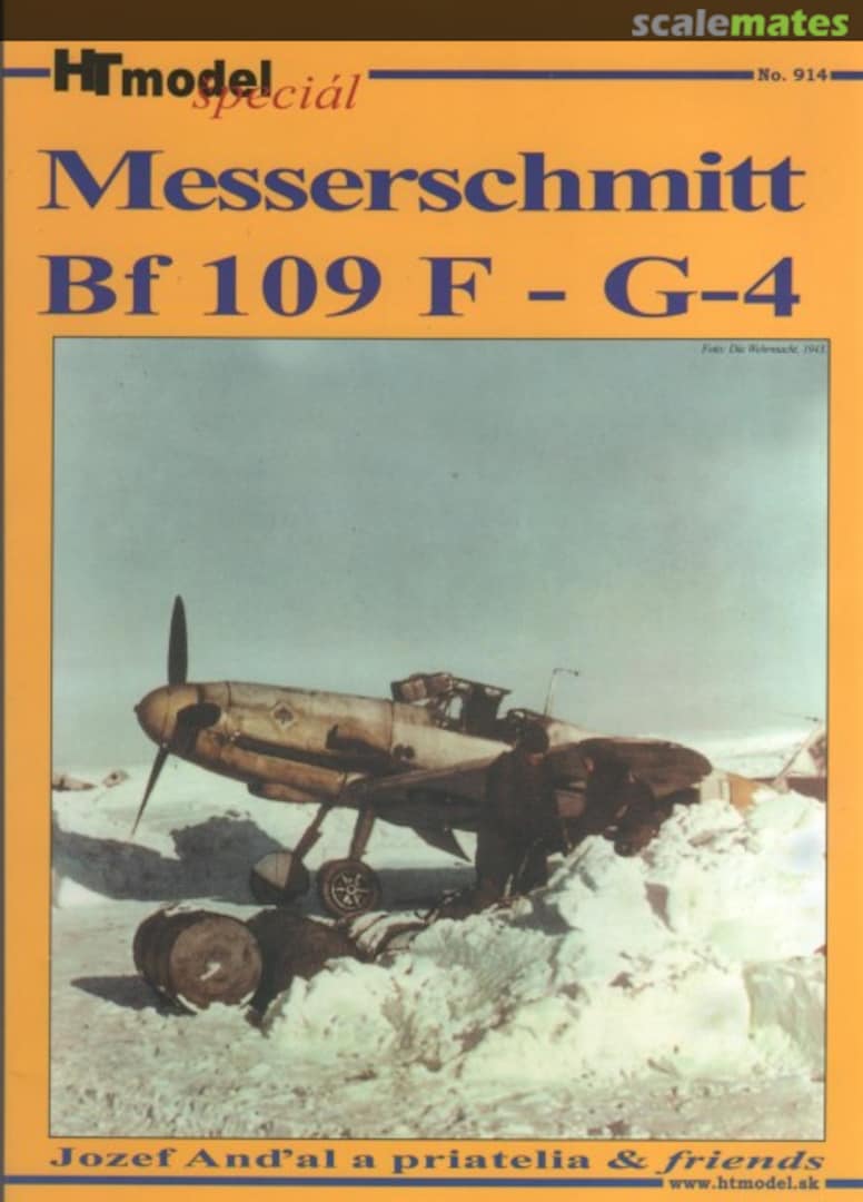 Cover Messerschmitt Bf 109 F - G-4 914 HT Model Cover Messerschmitt Bf 109 F - G-4 914 HT Model