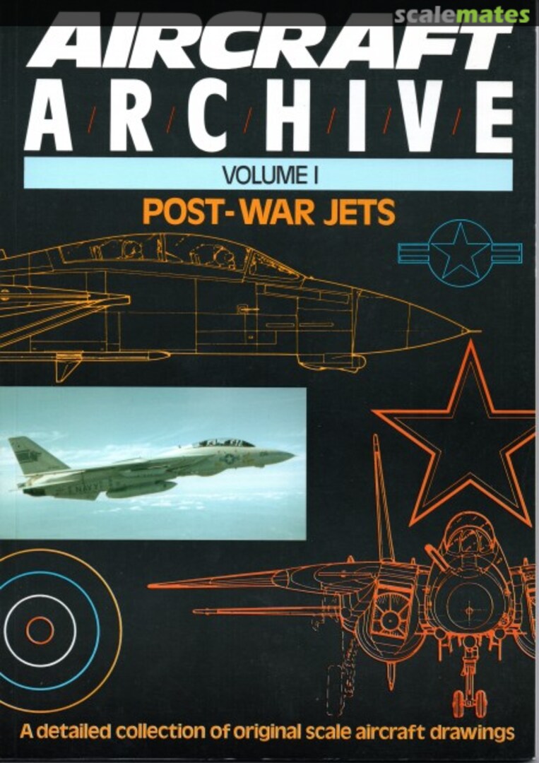 Cover Post-War Jets Volume 1  Argus books