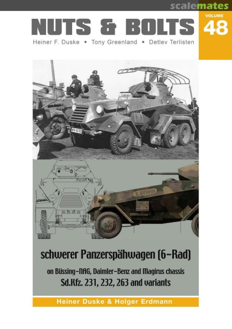 Cover schwerer Panzerspähwagen (6-Rad) 48 Nuts & Bolts Cover schwerer Panzerspähwagen (6-Rad) 48 Nuts & Bolts