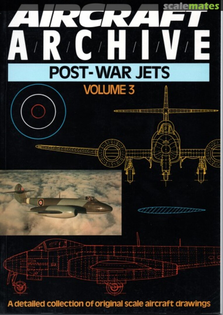Cover Post-War Jets Volume 3  Argus books