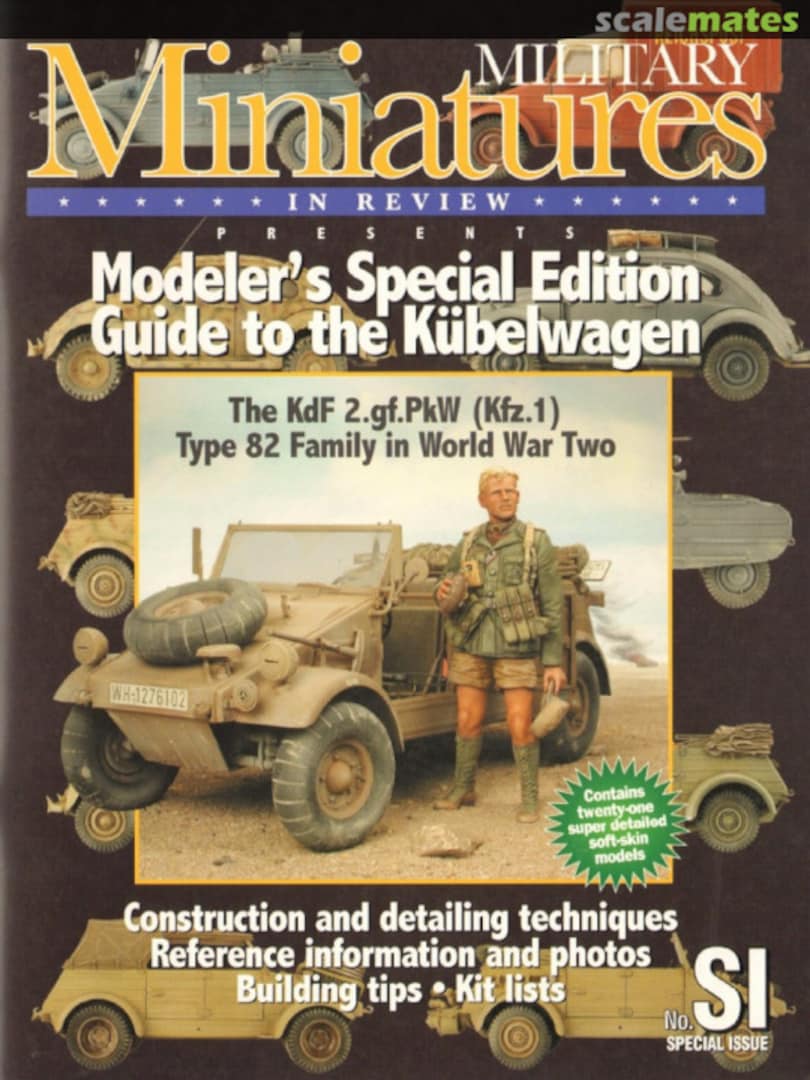 Cover Modeler's Special Edition guide to the Kubelwagen S1 Ampersand Publishing