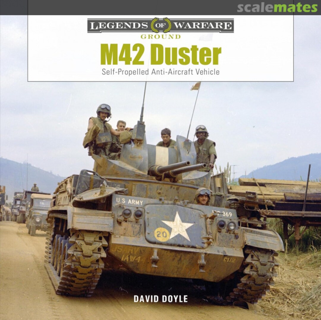 Cover M42 Duster: Self-Propelled Anti-Aircraft Vehicle  Schiffer Publishing