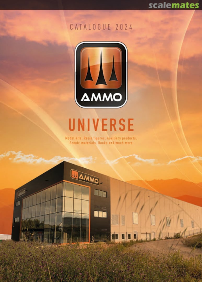 Cover AMMO Catalogue 2024 Ammo by Mig Jimenez Cover AMMO Catalogue 2024 Ammo by Mig Jimenez