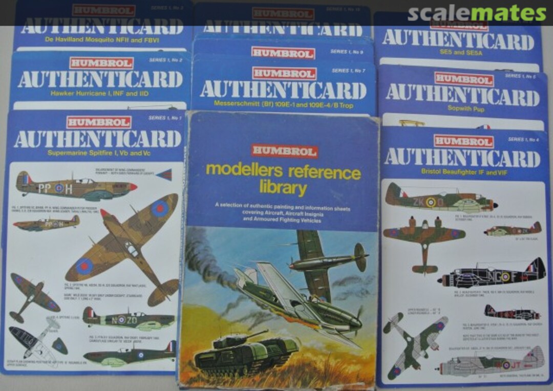 Cover Modellers Reference Library 1 Humbrol Cover Modellers Reference Library 1 Humbrol