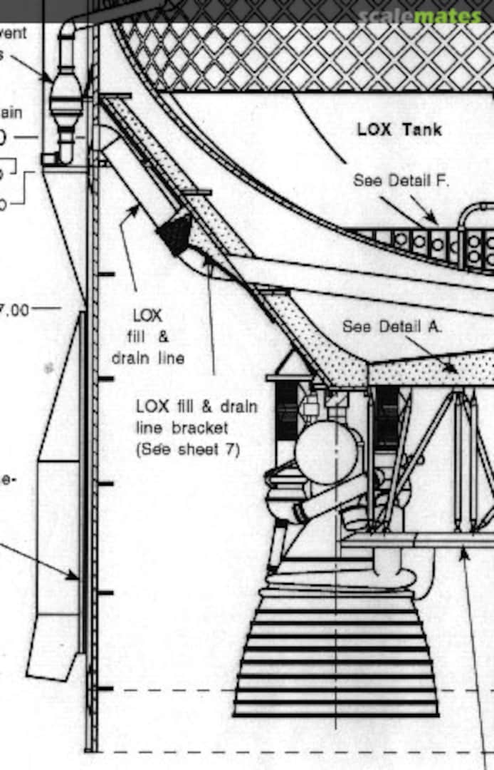 Cover 1:48 Saturn V Drawing Set  RealSpace Models