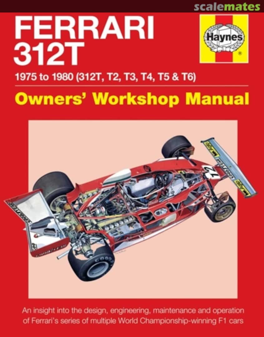 Cover Ferrari 312T Haynes Cover Ferrari 312T Haynes