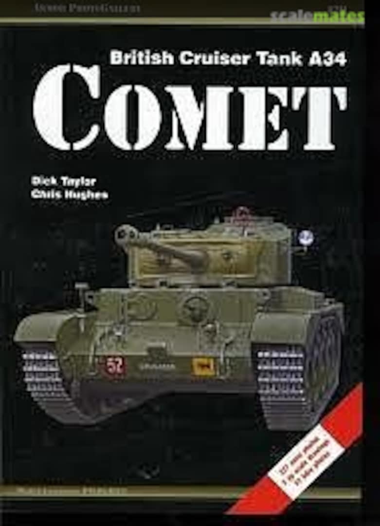 Cover British Cruiser Tank A34 Comet 20 Model Centrum Progres