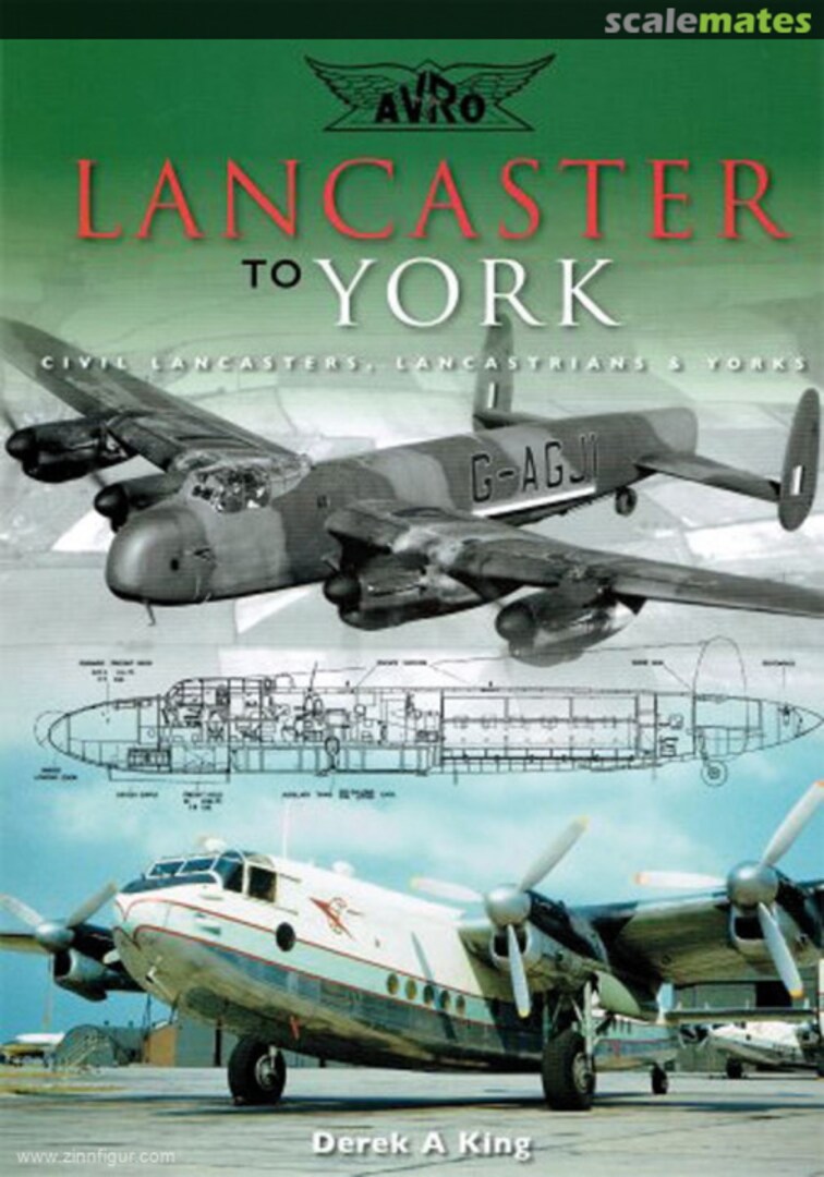 Cover Avro Lancaster to York  Air-Britain
