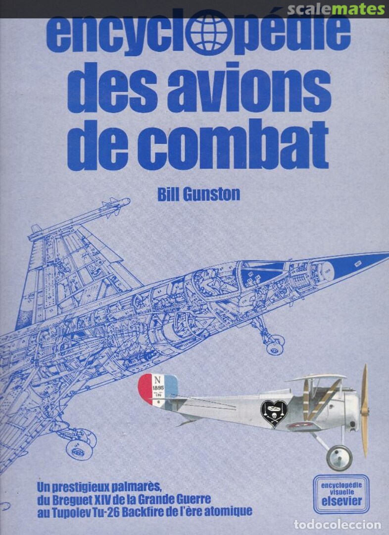 Cover encyclopédie des avions de combat Elsevier Séquoia Cover encyclopédie des avions de combat Elsevier Séquoia