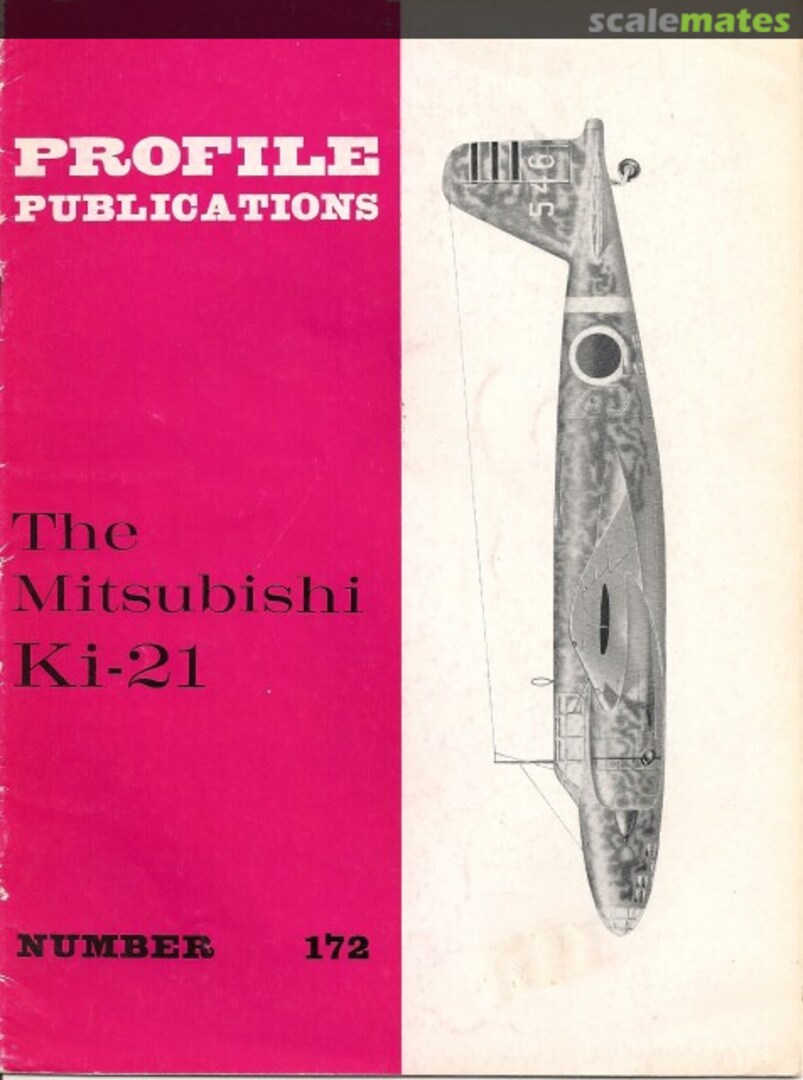 Cover The Mitsubishi Ki-21 172 Profile Publications Cover The Mitsubishi Ki-21 172 Profile Publications