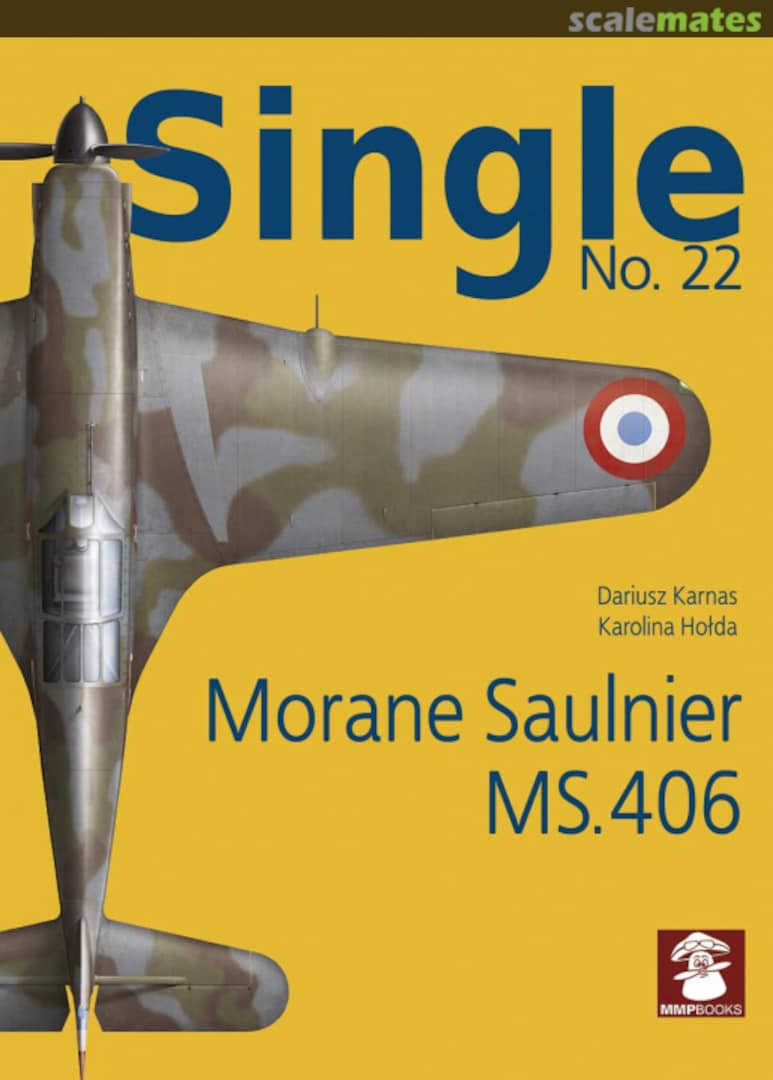 Cover Morane Saulnier MS. 406 22 MMP Books Cover Morane Saulnier MS. 406 22 MMP Books