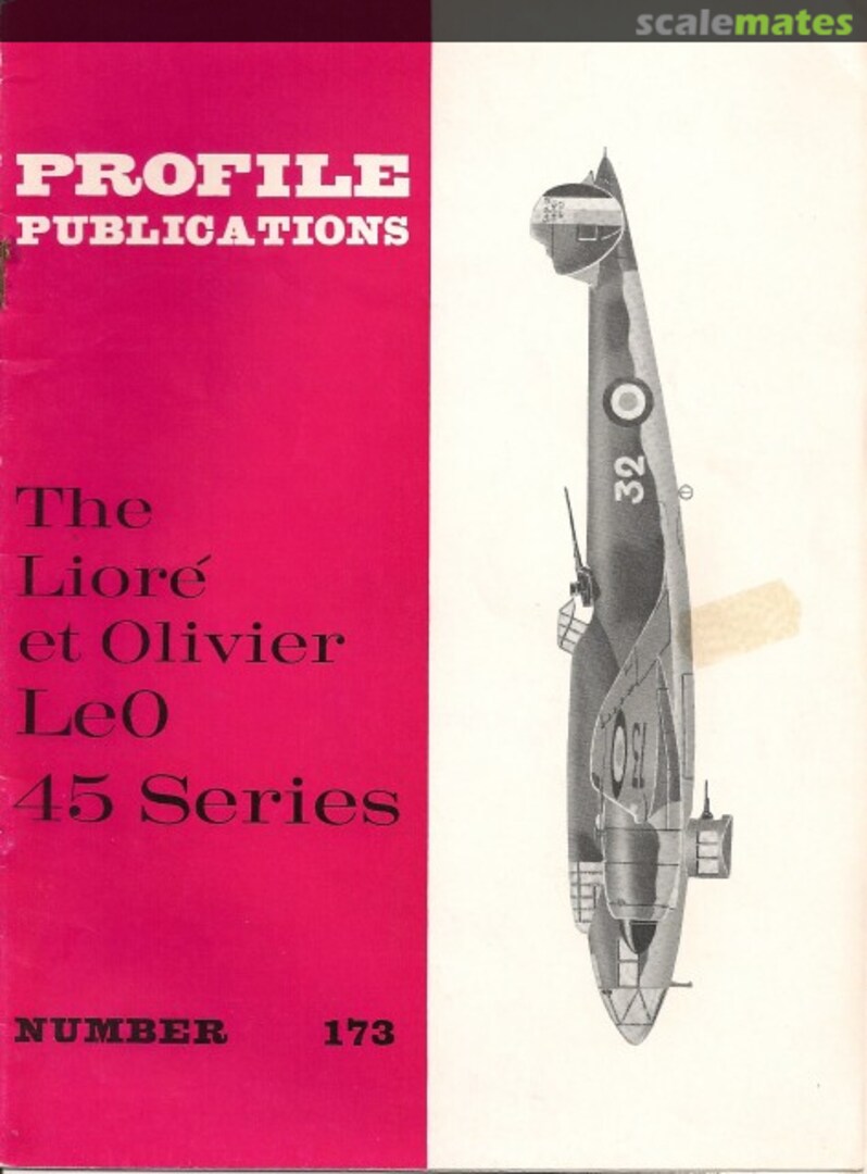 Cover The Liore et Olivier LeO 45 Series 173 Profile Publications Cover The Liore et Olivier LeO 45 Series 173 Profile Publications