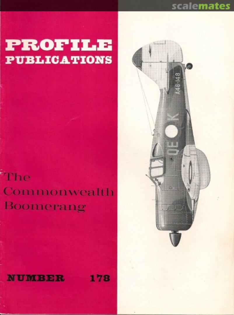 Cover The Commonwealth Boomerang 178 Profile Publications