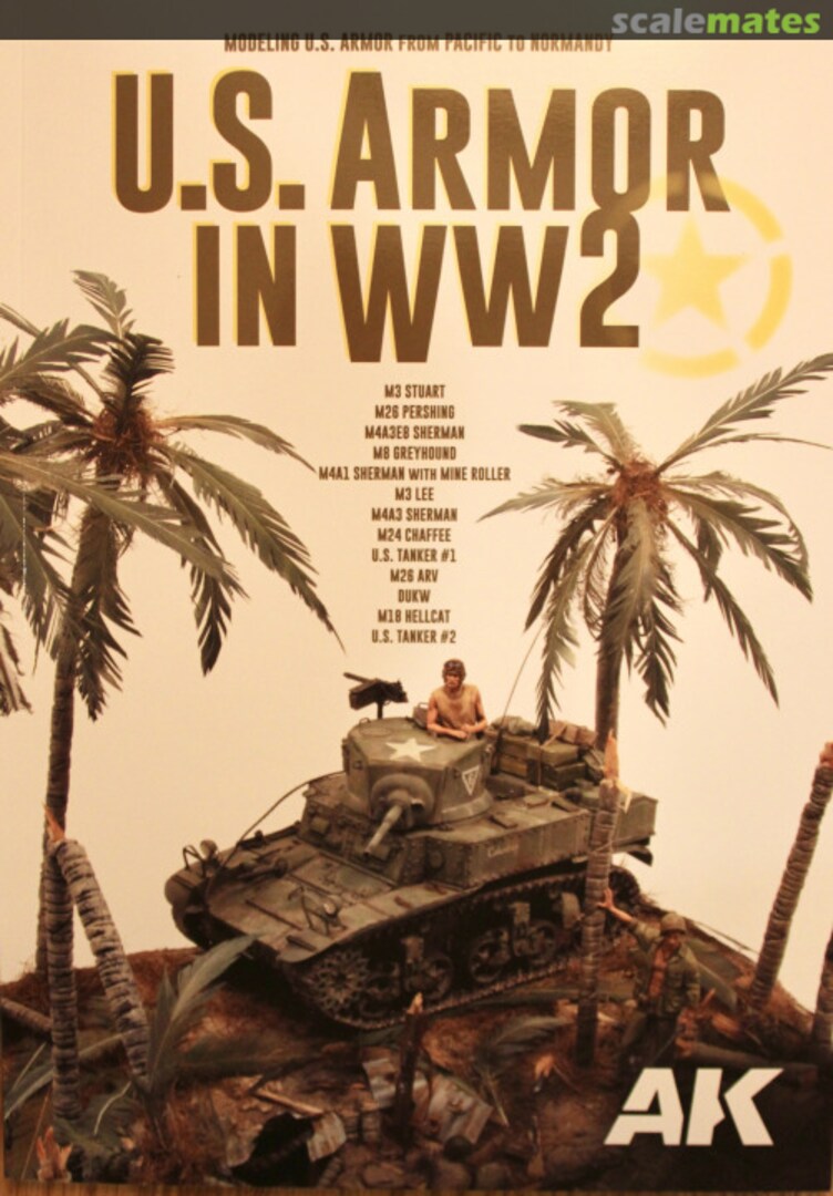 Cover U.S. Armor in WW2 AK130019 AK Interactive