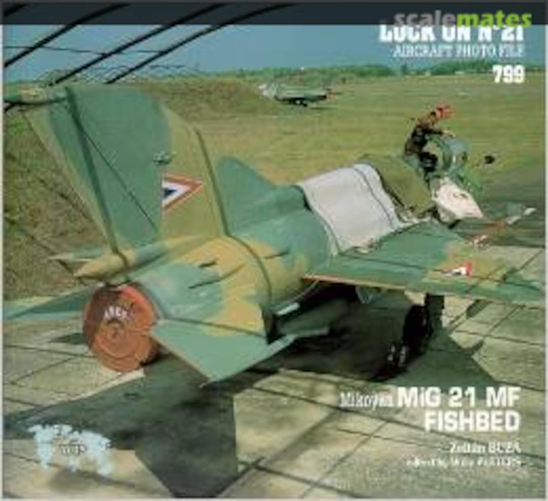 Cover Mikoyan MiG 21 MF Fishbed 21 | 799 Verlinden Publications Cover Mikoyan MiG 21 MF Fishbed 21 | 799 Verlinden Publications