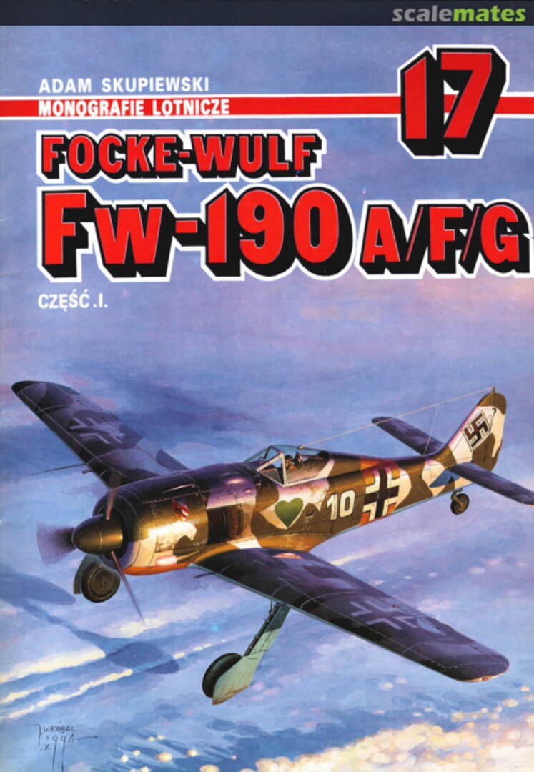 Cover Focke-Wulf Fw-190 A/F/G cz.1 17 AJ-Press Cover Focke-Wulf Fw-190 A/F/G cz.1 17 AJ-Press