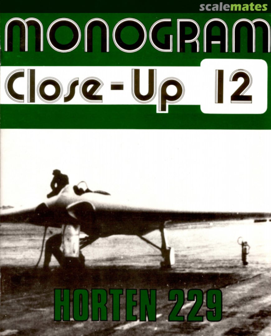 Cover Horten 229 12 Monogram Publishing Cover Horten 229 12 Monogram Publishing