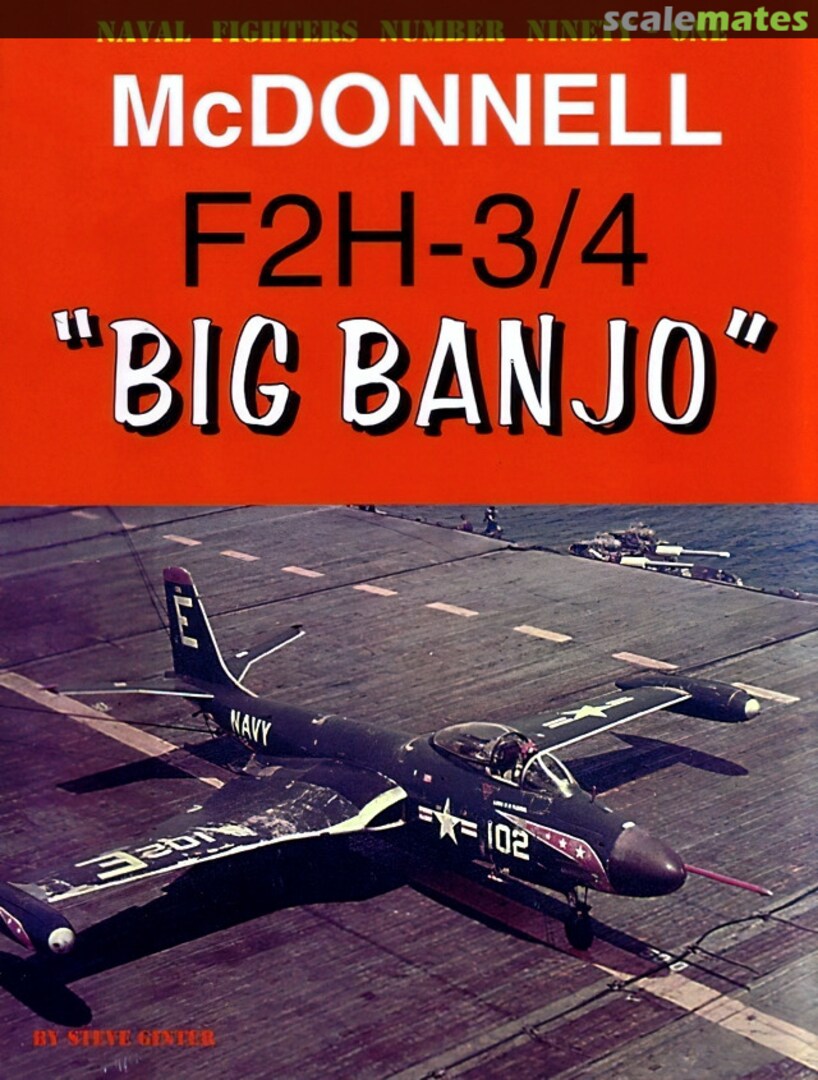 Cover McDonnell F2H-3/4 "Big Banjo" 91 Ginter Books Cover McDonnell F2H-3/4 "Big Banjo" 91 Ginter Books