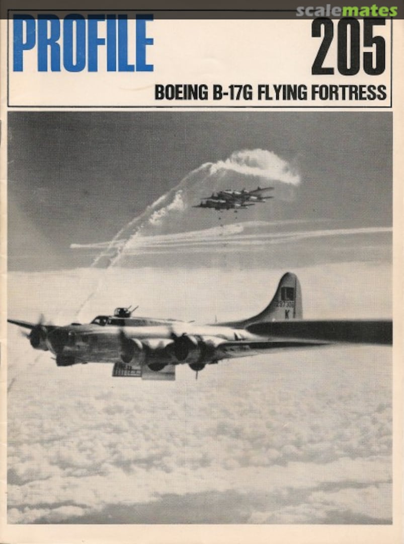 Cover Boeing B-17G Flying Fortress 205 Profile Publications
