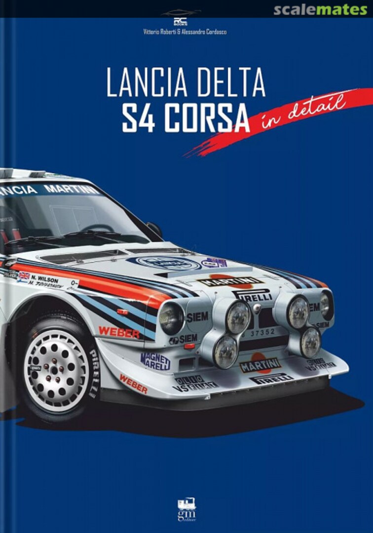Cover Lancia Delta S4 Corsa RC Books Cover Lancia Delta S4 Corsa RC Books