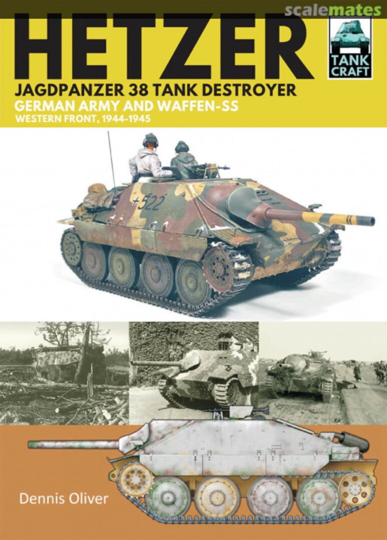 Cover Hetzer - Jagdpanzer 38 Tank Destroyer 29 Pen &amp; Sword
