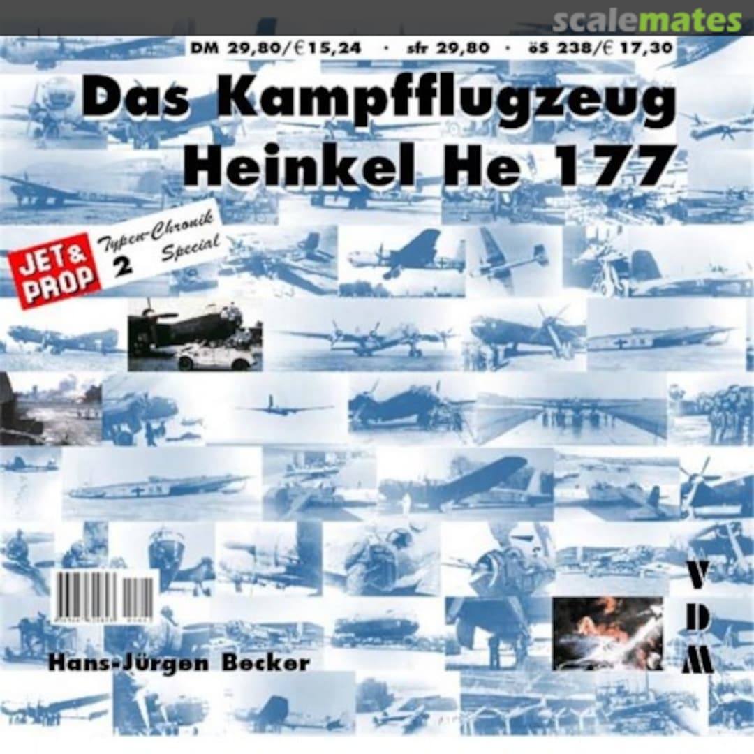 Cover Das Kampfflugzeug Heinkel He 177 2 VDM Heinz Nickel Verlag Cover Das Kampfflugzeug Heinkel He 177 2 VDM Heinz Nickel Verlag