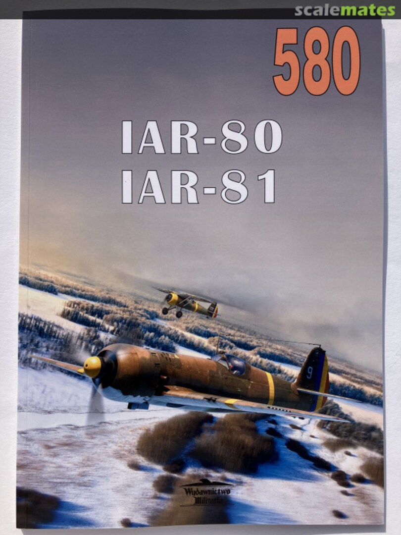 Cover IAR-80, IAR-81 580 Wydawnictwo Militaria