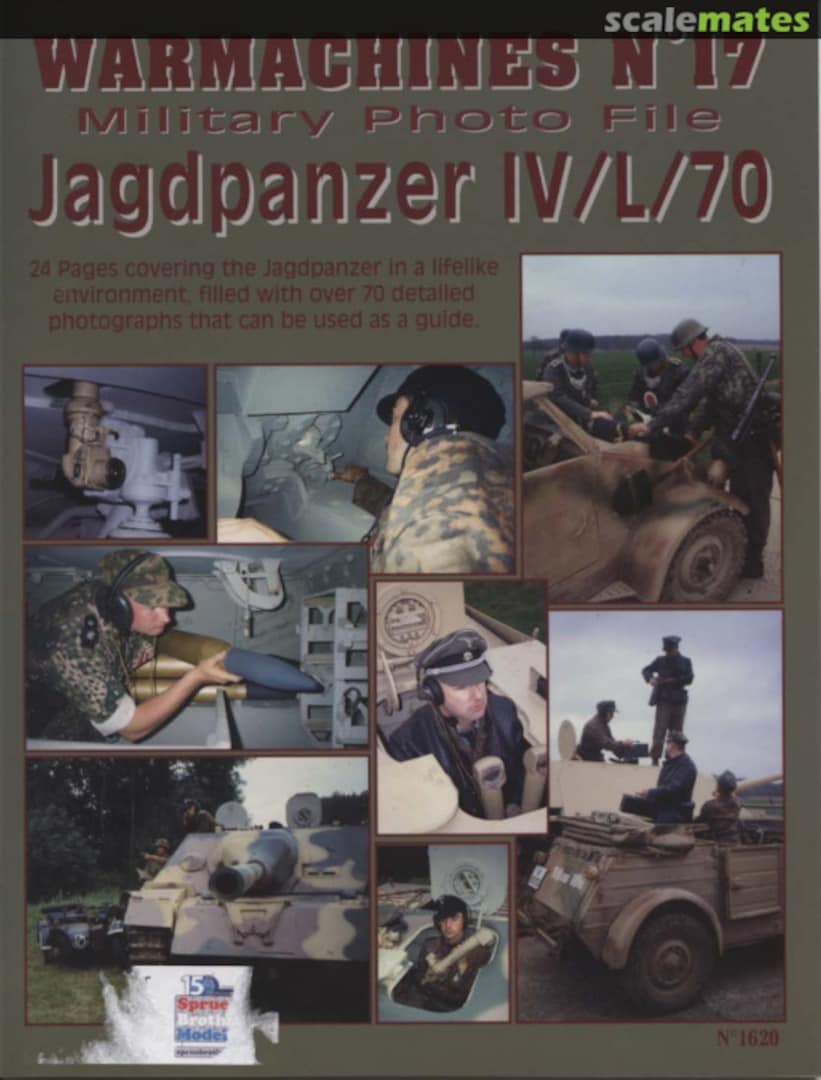 Cover Jagdpanzer IV/L70 17 | 1620 Verlinden Publications Cover Jagdpanzer IV/L70 17 | 1620 Verlinden Publications