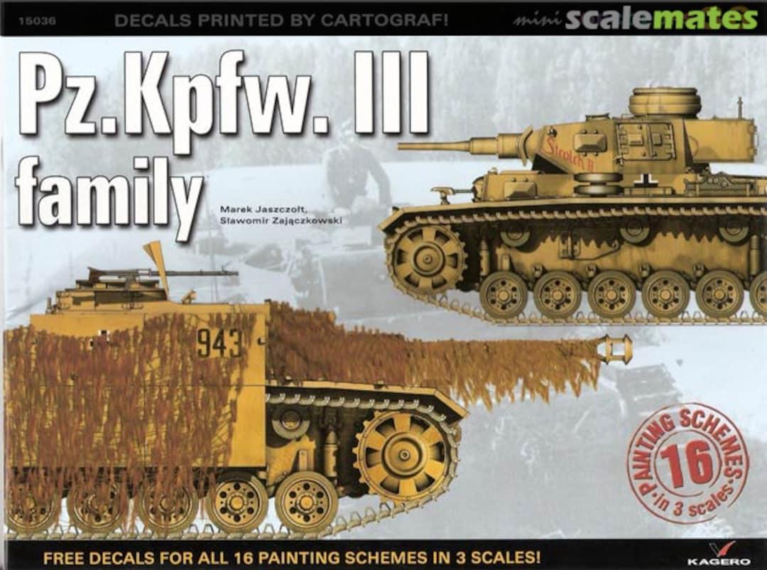 Cover Pz.Kpfw. III family 36 Kagero