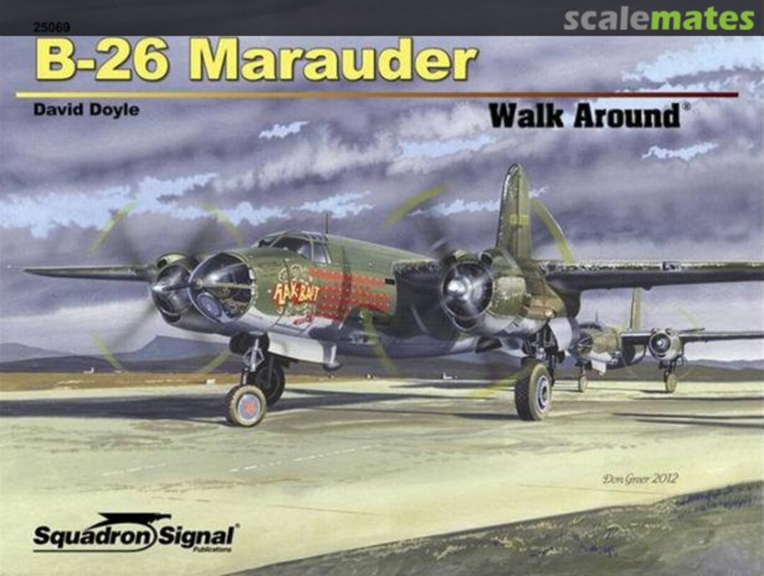 Cover B-26 Marauder 25069 Squadron/Signal Publications